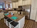 Chef Inspired Kitchen - Gas Cooking, Granite Counters and Stainless Steel Appliances